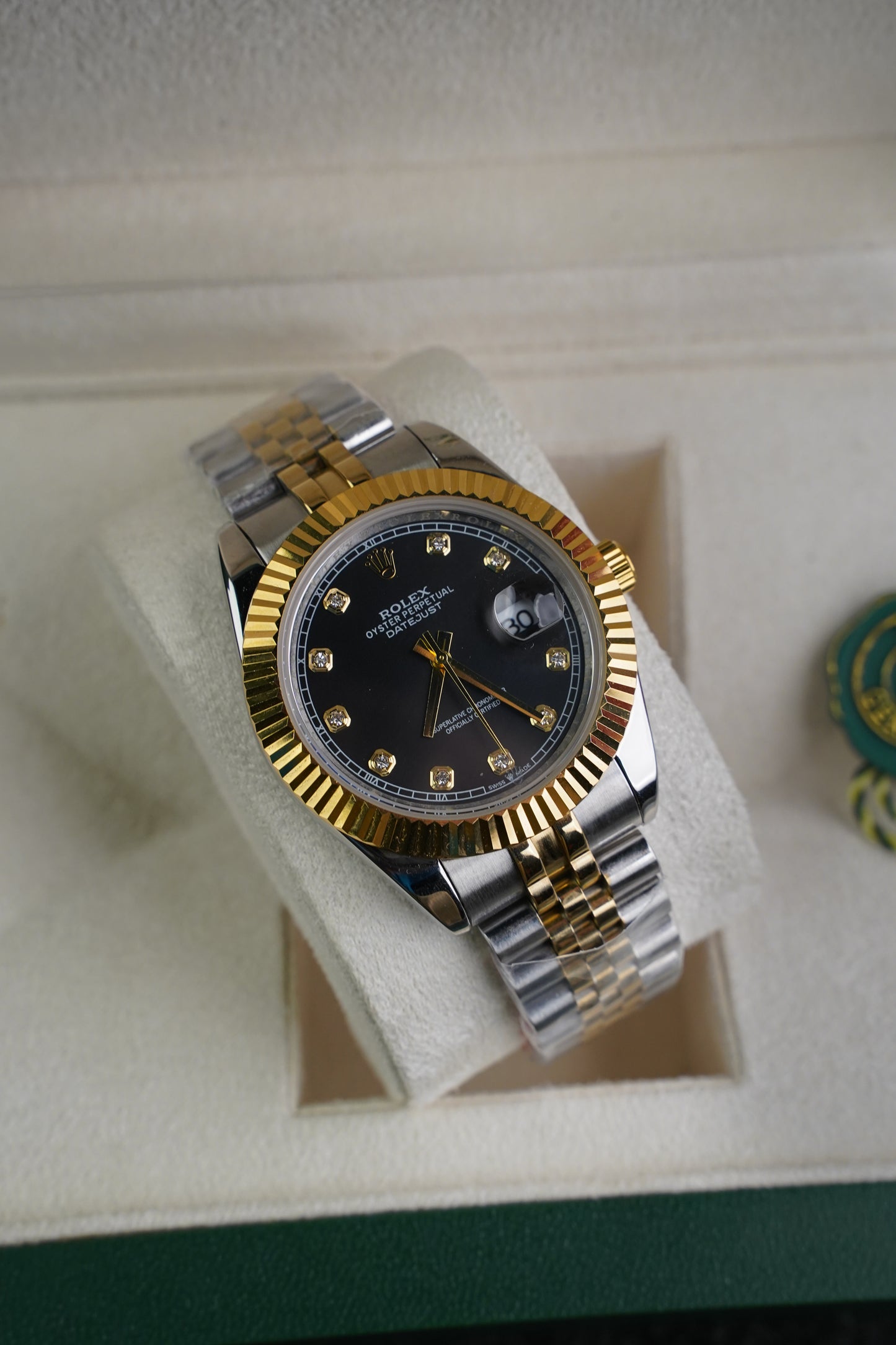 Rlx Datejust Automatic Black Dial