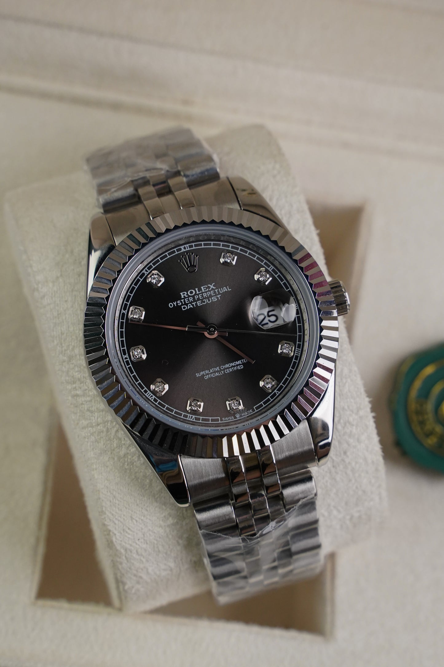 Rlx Datejust Automatic Black Dial