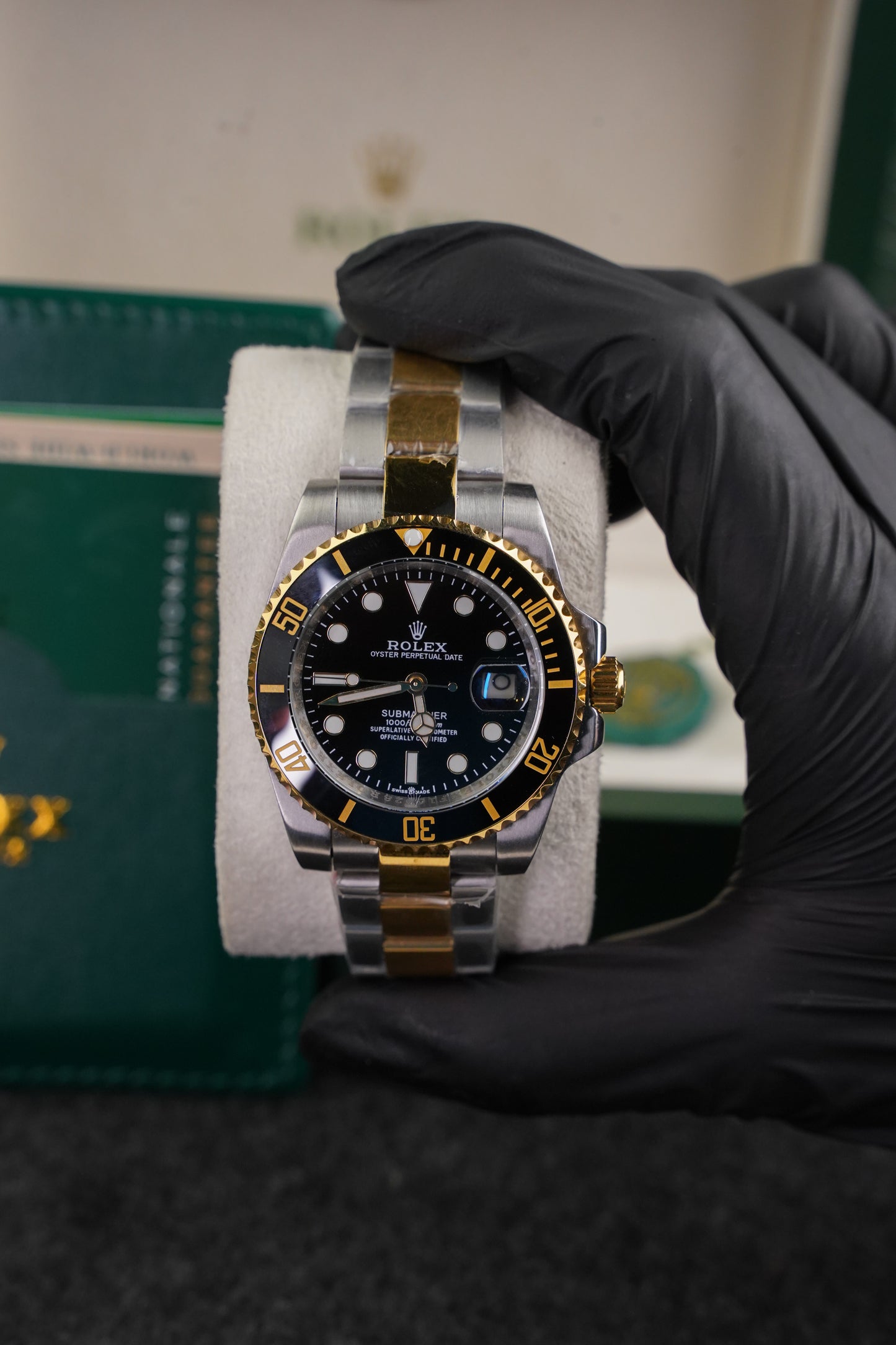Submariner Automatic Golden Black