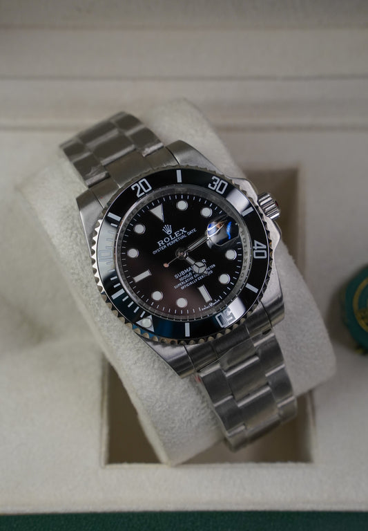 Rlx Submariner Automatic Silver Black
