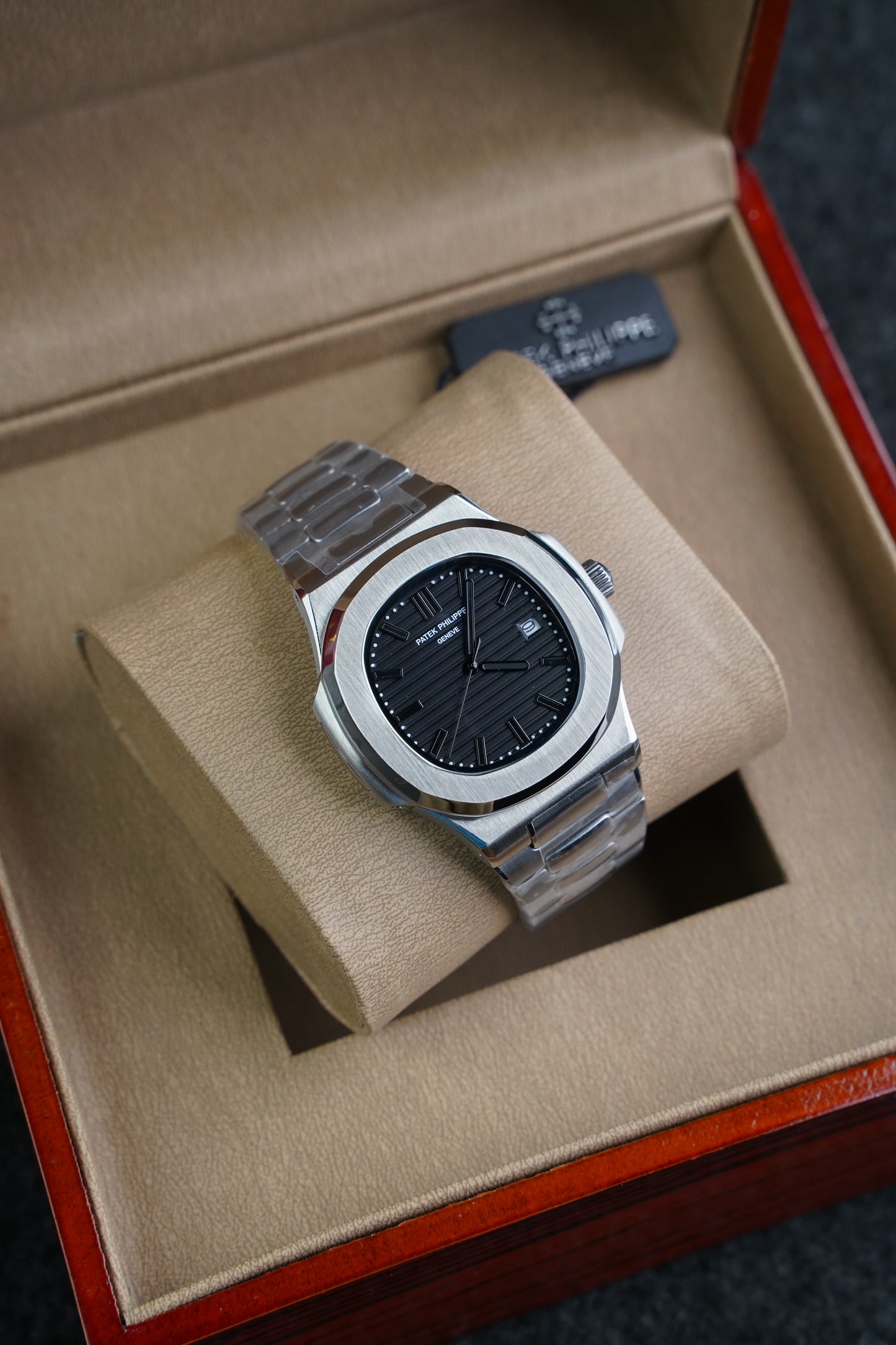 Patek Philippe Nautilus Automatic All Black Dial