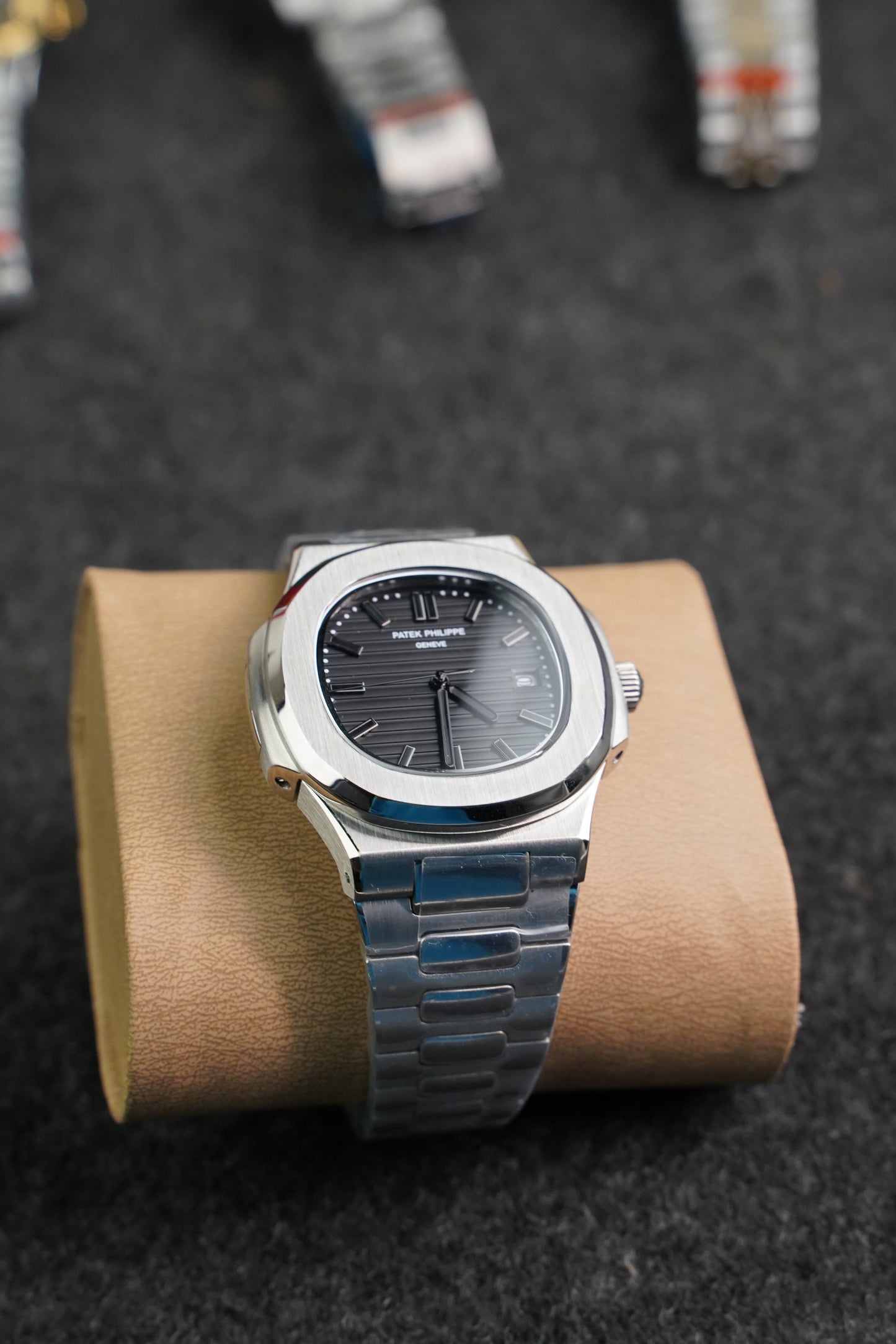 Patek Philippe Nautilus Automatic All Black Dial