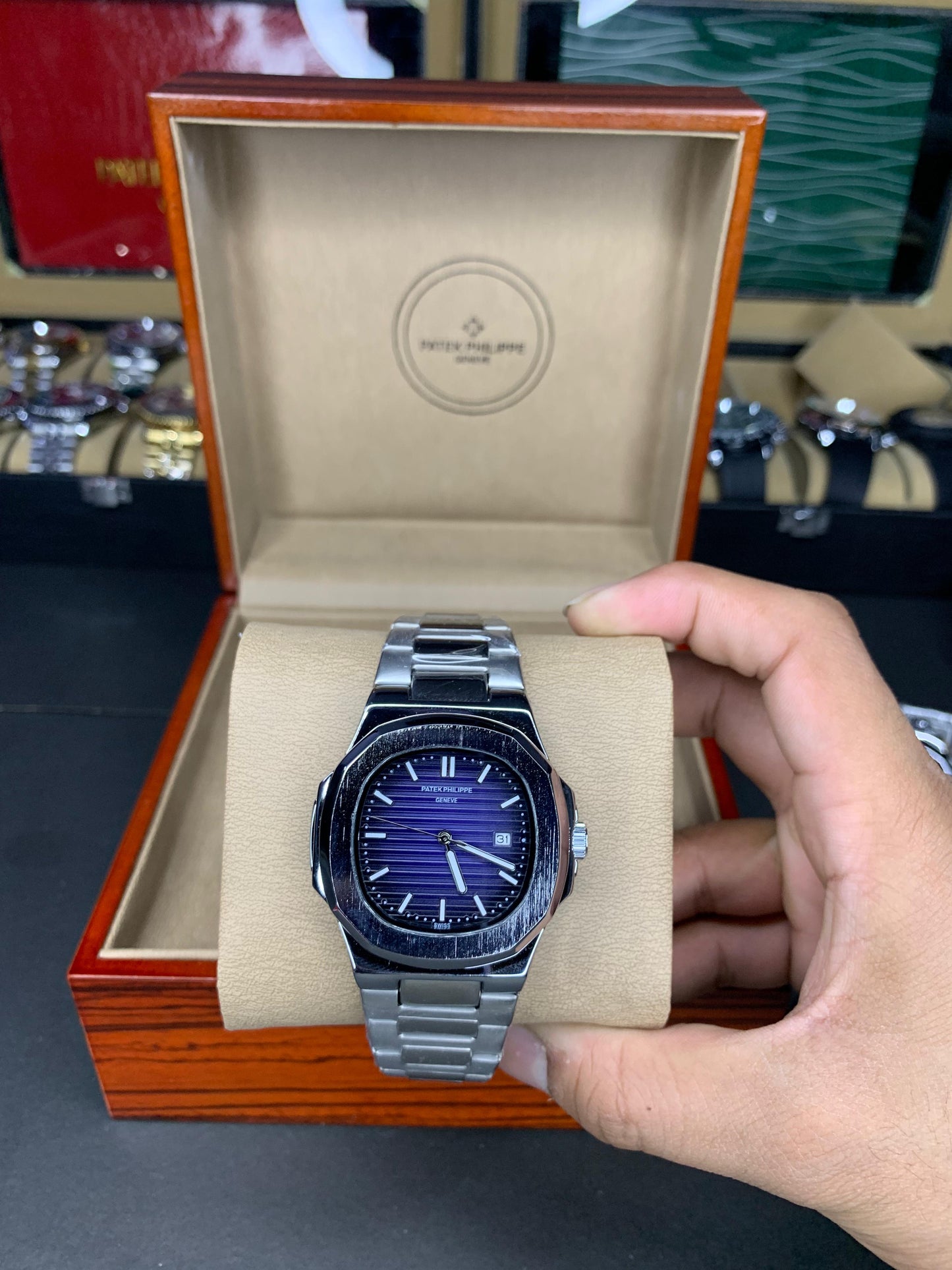Patek Philippe Nautilus Blue Dial