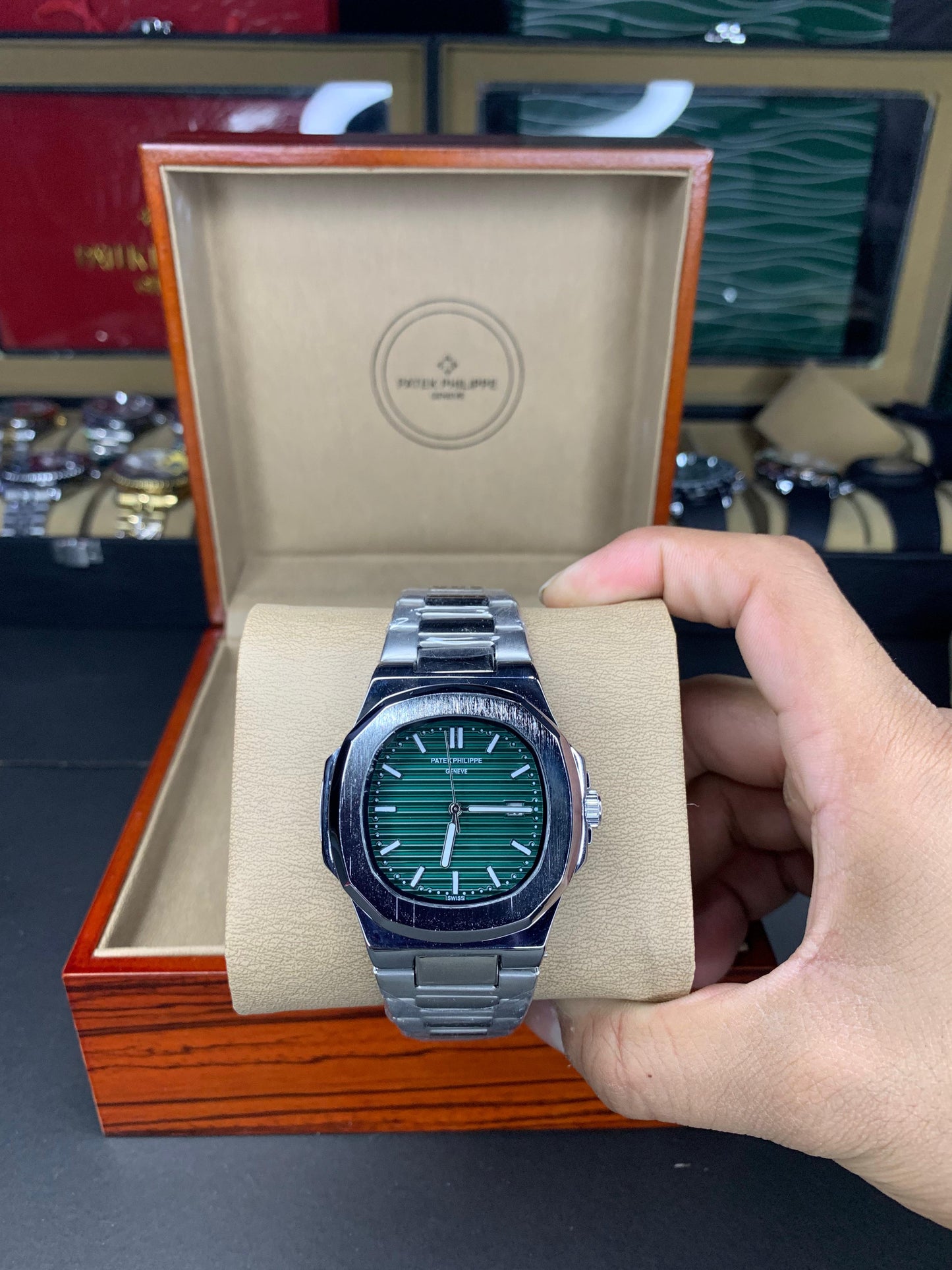 Patek Philippe Nautilus Green Dial