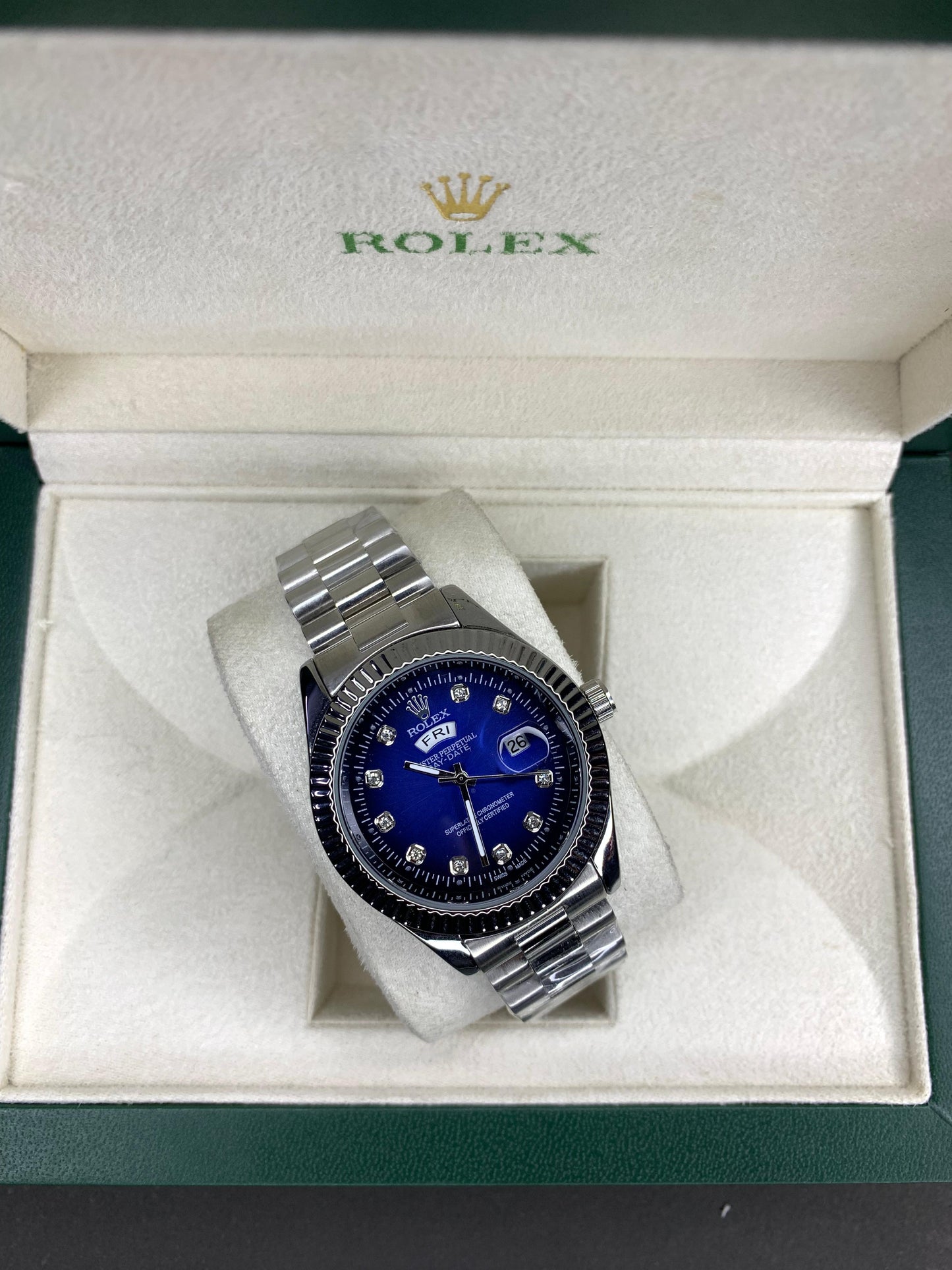 Rlx DayDate Blue Dial