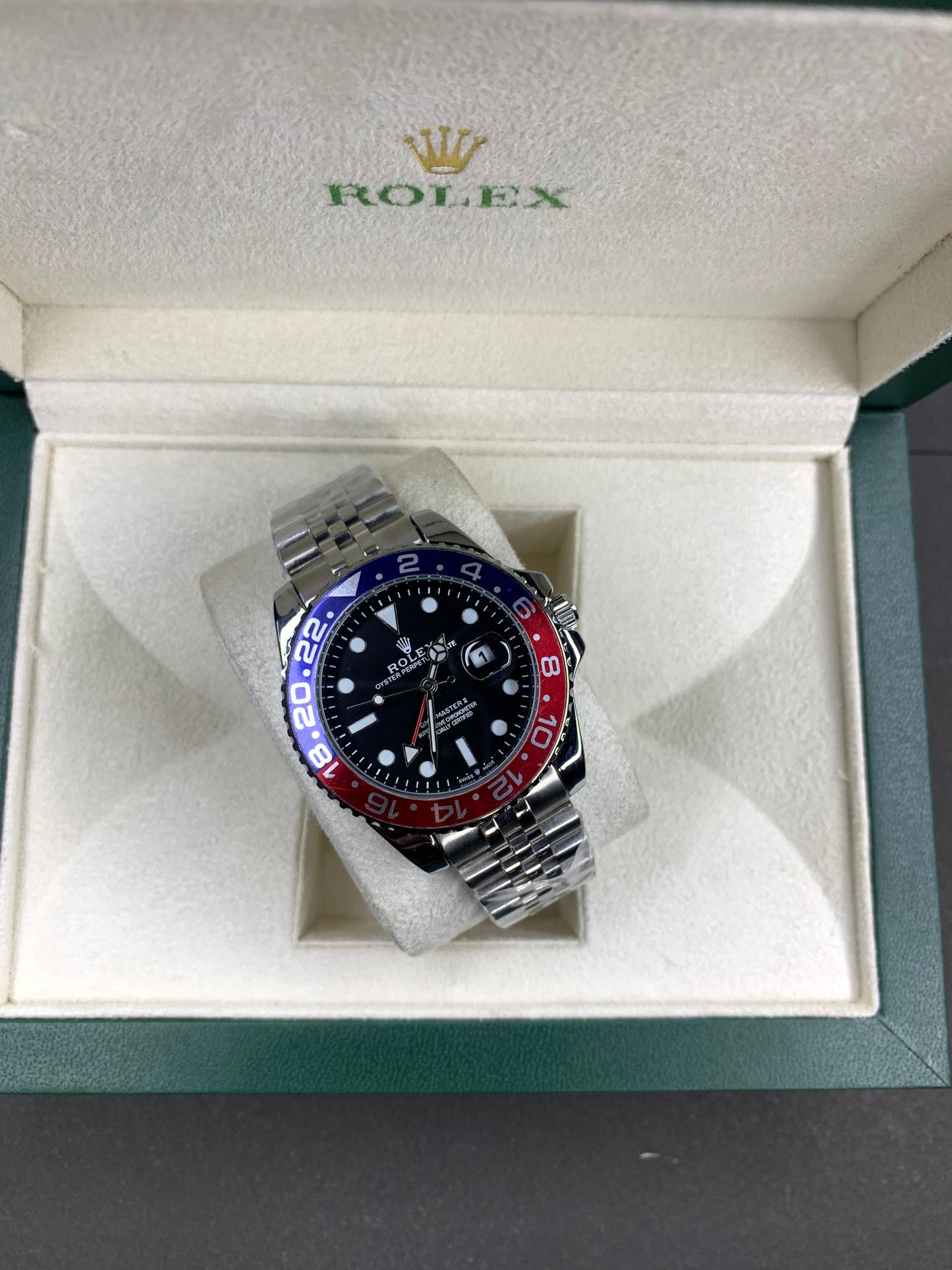 Rlx GMT Master II Blue/Red Dial