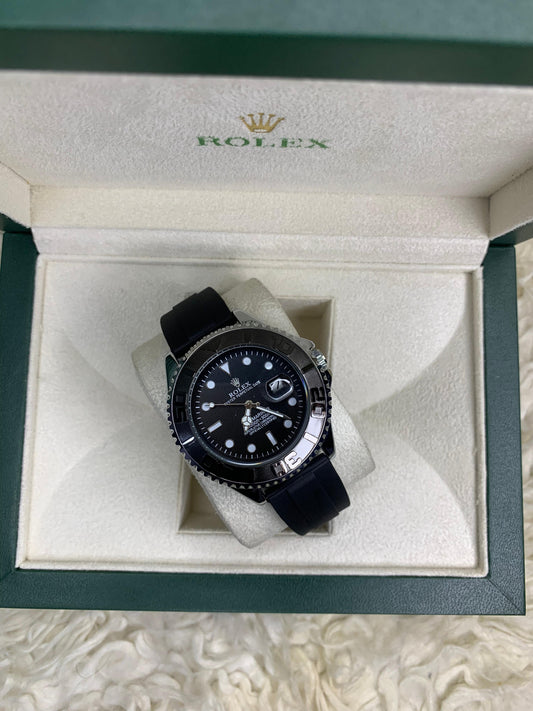 Rlx Yacht master Silver Black