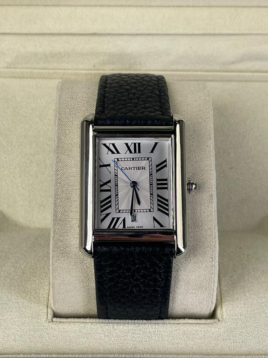 Cartier Tank Black And White