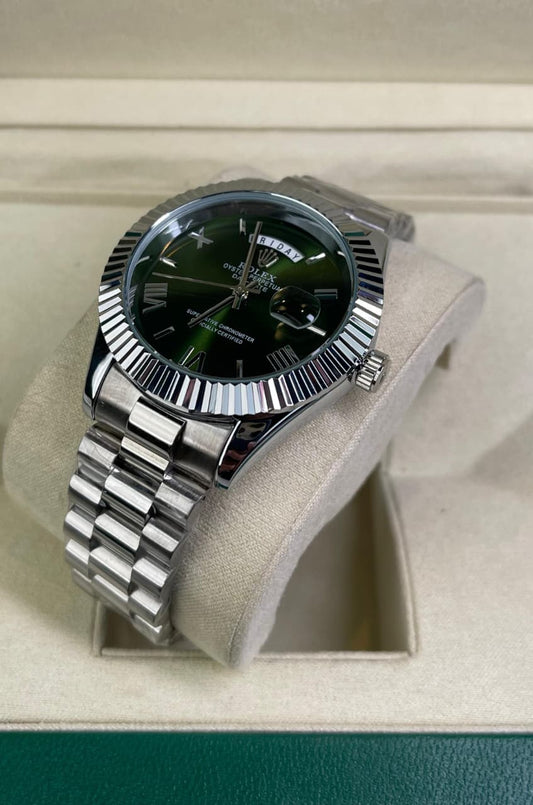 Rlx DayDate Roman Edition Green Dial