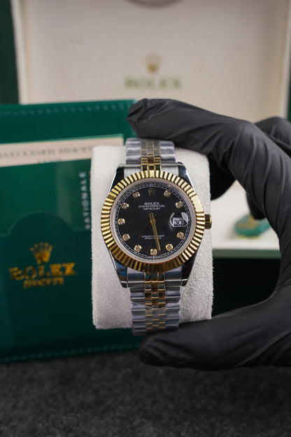 Rlx Datejust Automatic Black Dial