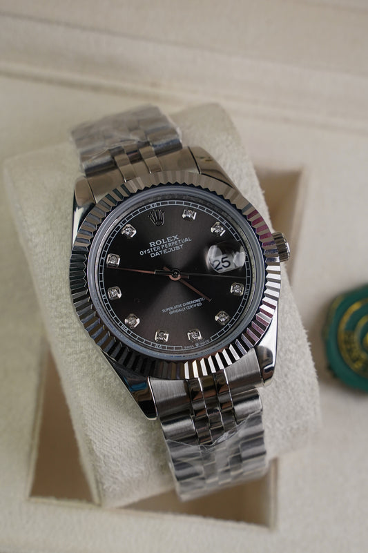 Rlx Datejust Automatic Black Dial