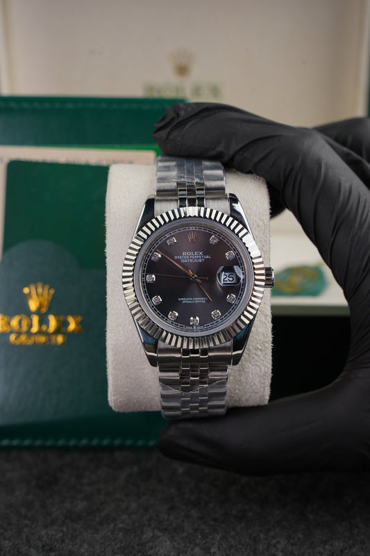 Rlx Datejust Automatic Black Dial
