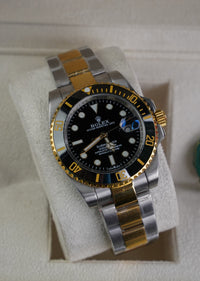 Rlx Submariner Silver Black Automatic