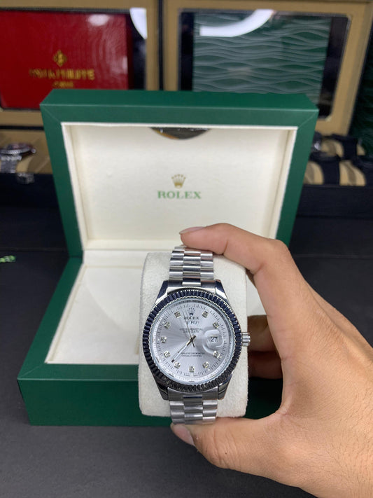 Rlx DayDate White Dial