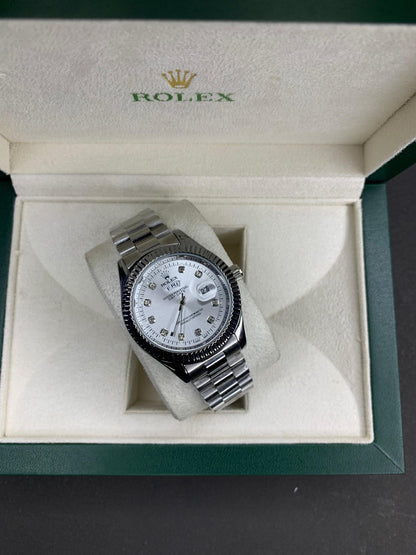 Rlx DayDate White Dial