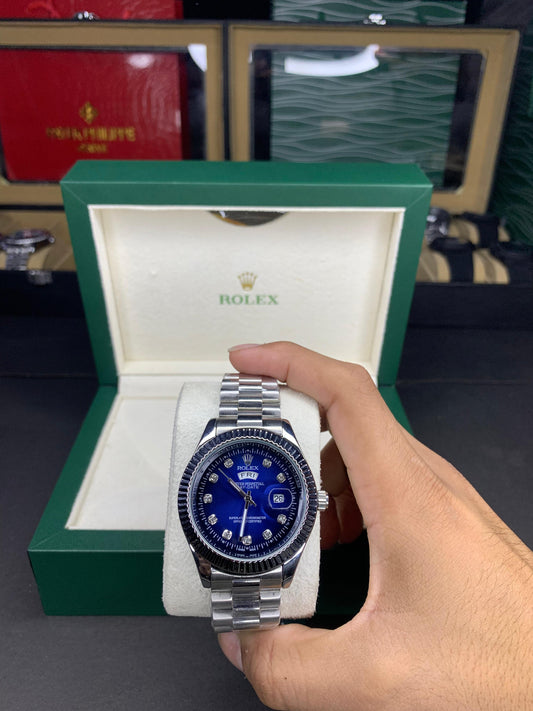 Rlx DayDate Blue Dial