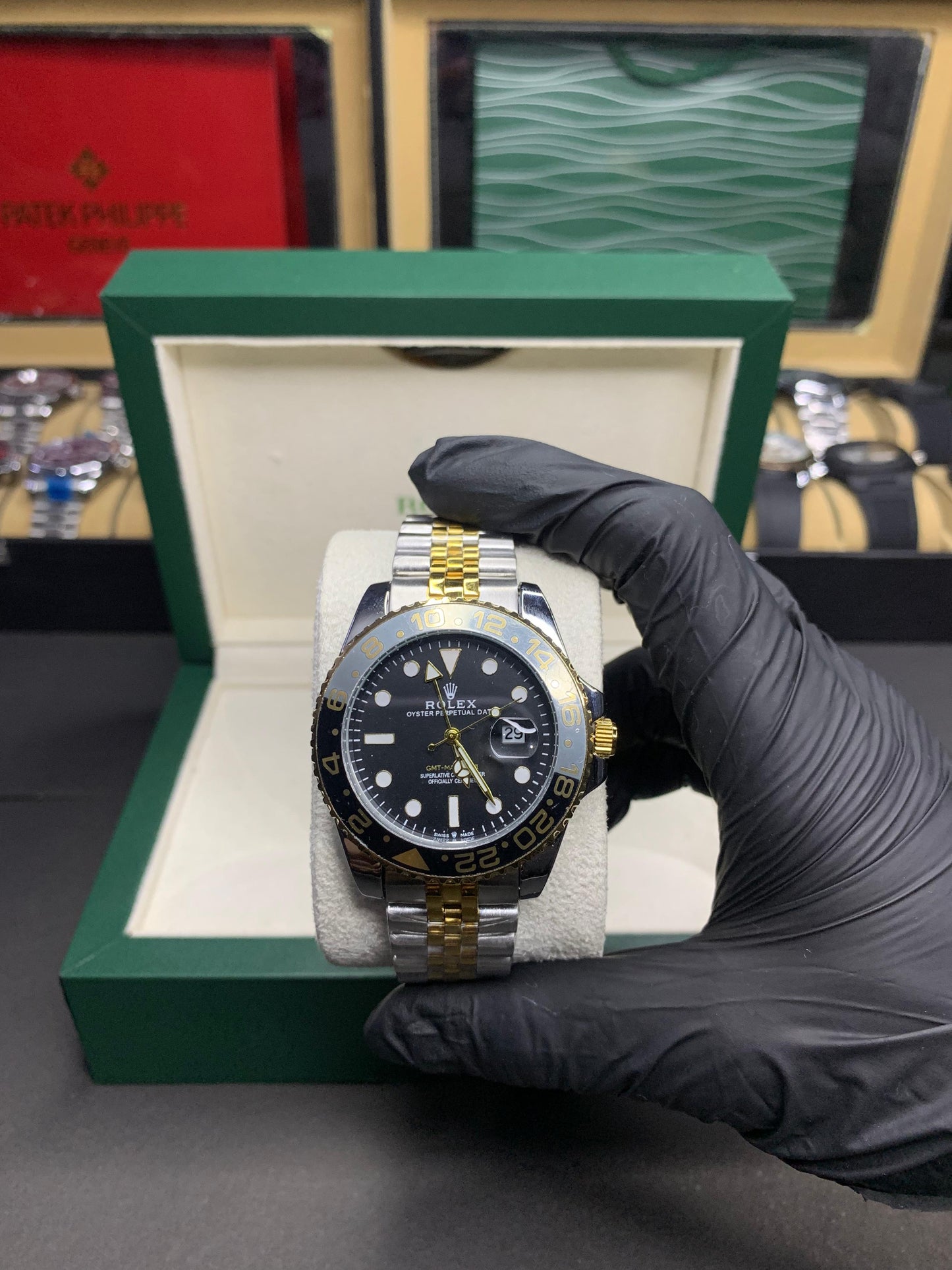 Rlx GMT Master II Two-Tone Dial
