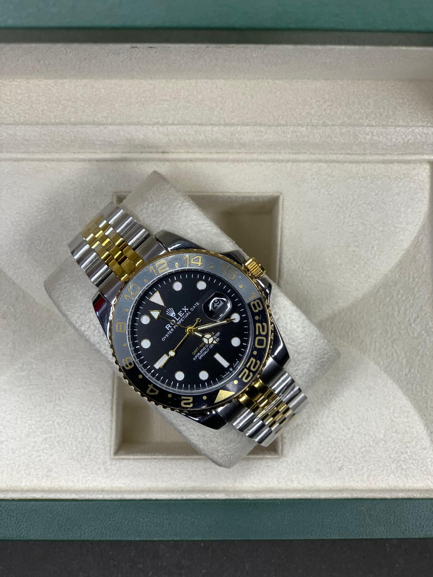 Rlx GMT Master II Two-Tone Dial