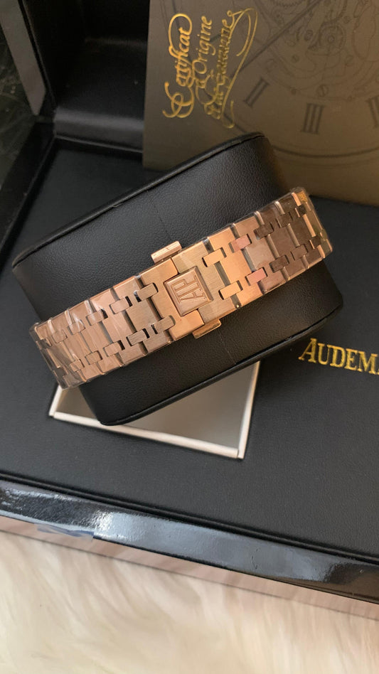 AP Automatic Rose-Gold White Dial
