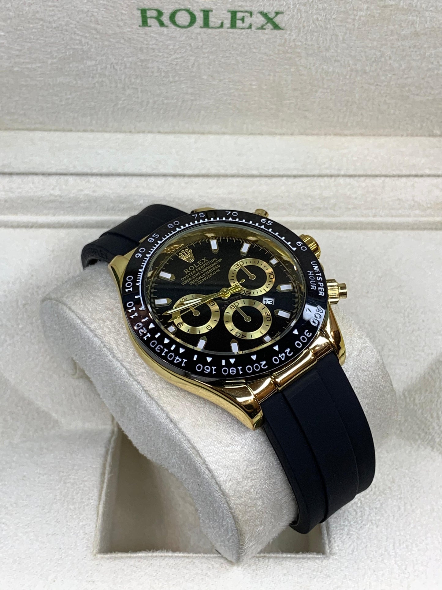 Rlx Daytona Golden Black Dial