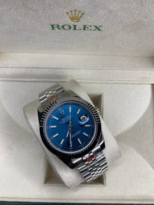 Rlx Datejust Blue Dial MasterQuality Automatic
