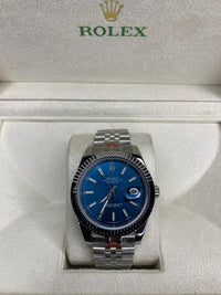 Rlx Datejust Blue Dial Automatic