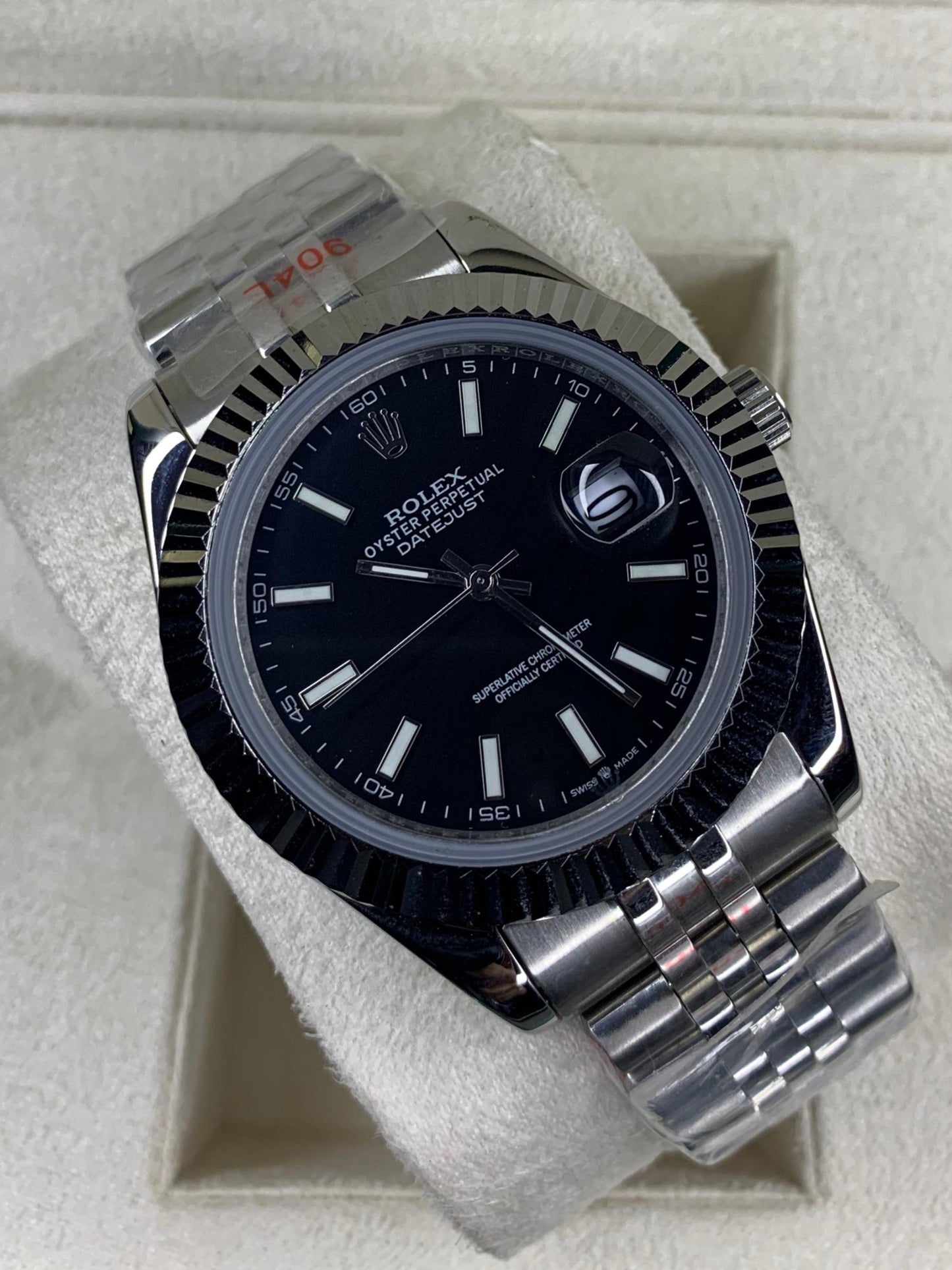Rlx Datejust Black Dial MasterQuality Automatic
