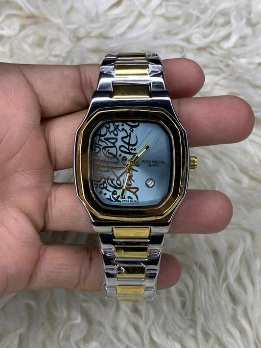 Patek Philippe Nautilus Arabic Tiffany Dial Two-Tone