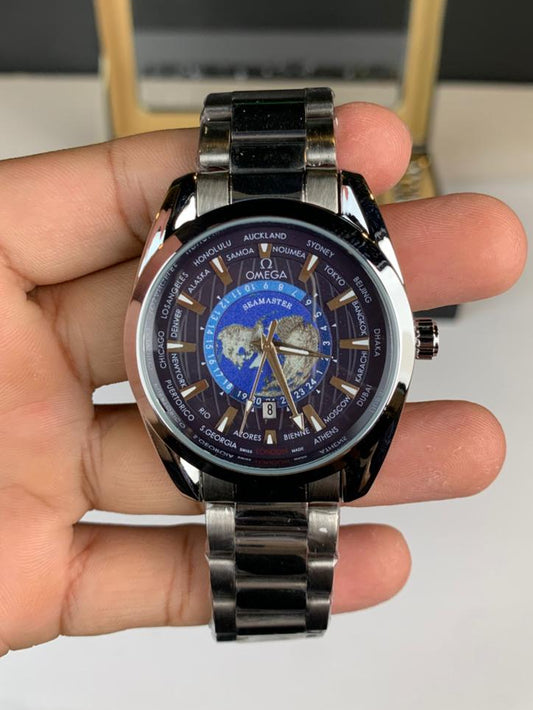 Omega Sea-Master Silver Black