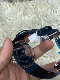 Bestwin Original Golden Blue Dial With Blue Straps