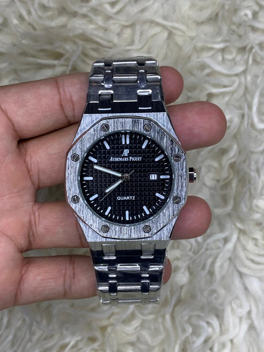 AP Royal oak Silver Black Dial