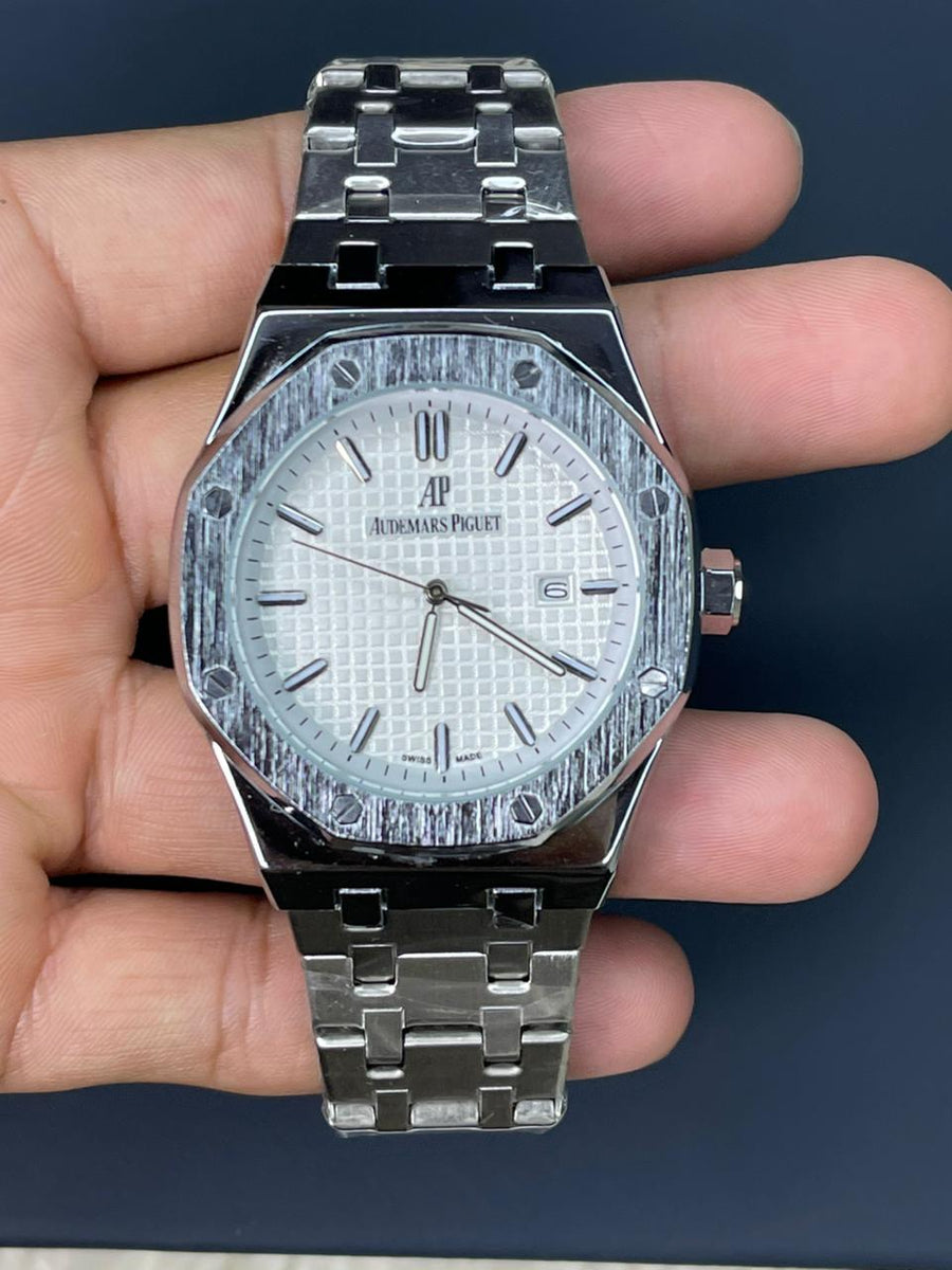 AP Royal oak Silver White Dial