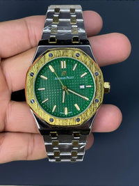 AP Royal oak Two-Tone Green Dial