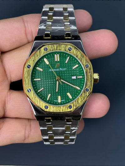 AP Royal oak Two-Tone Green Dial