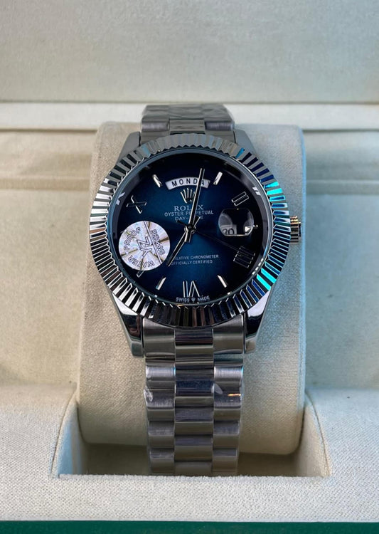 Rlx DayDate Roman Edition Blue Dial