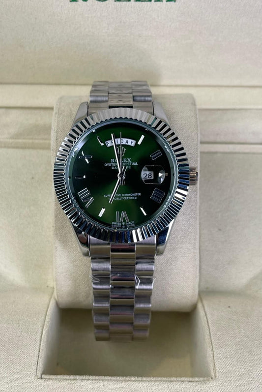 Rlx DayDate Roman Edition Green Dial