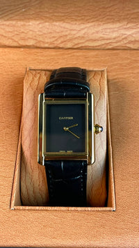 Cartier Tank Louis Golden Black