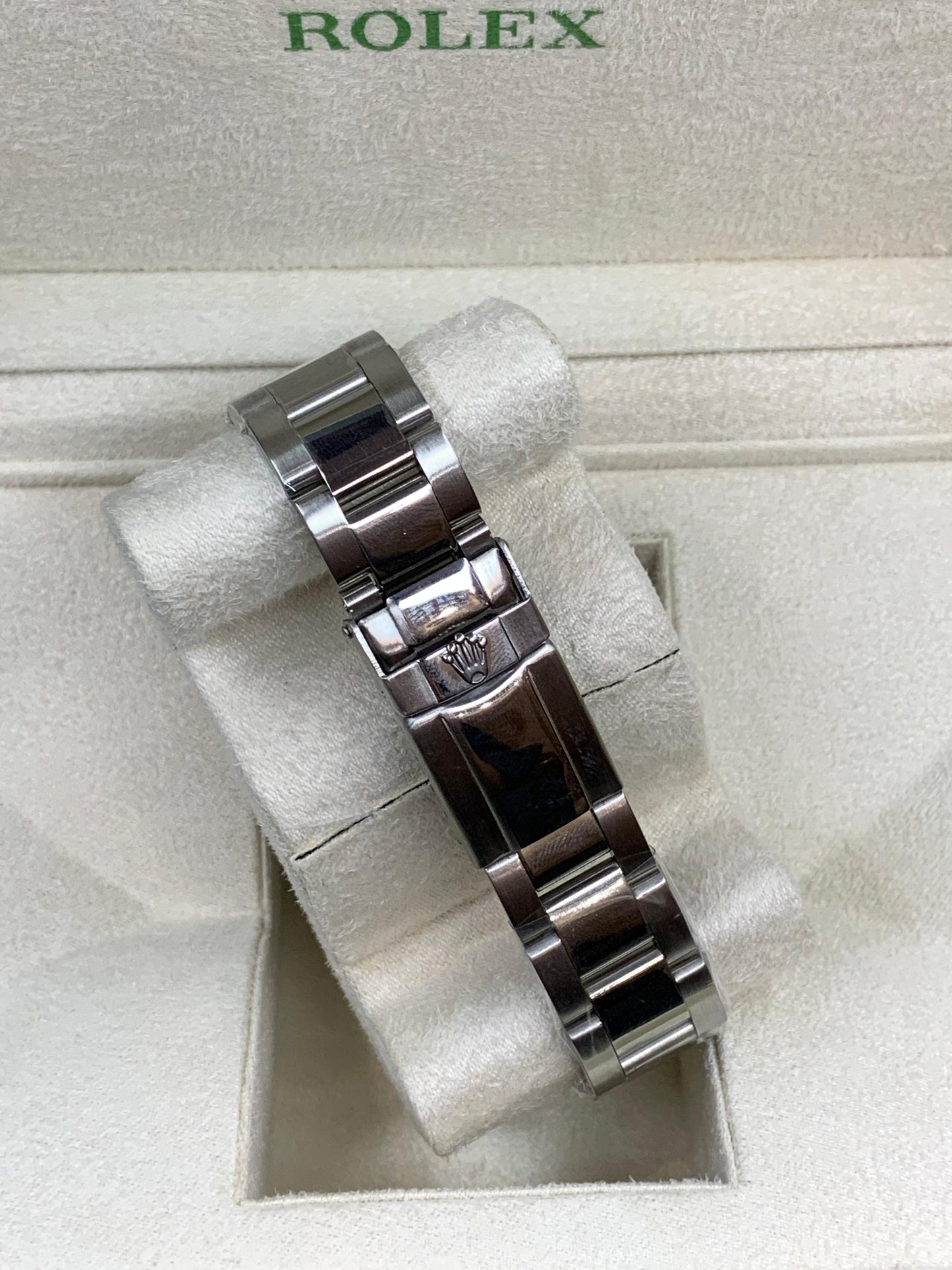 Rlx Daytona Silver Black Dial